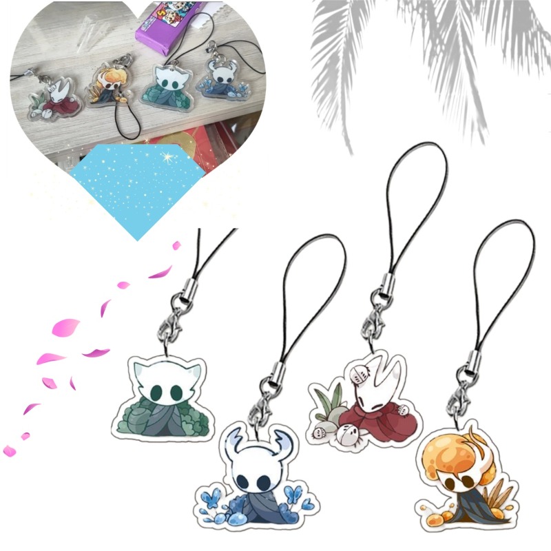 Gaming Accessories For Phone - Брелок для телефона Hollow Knight, двусторонний,