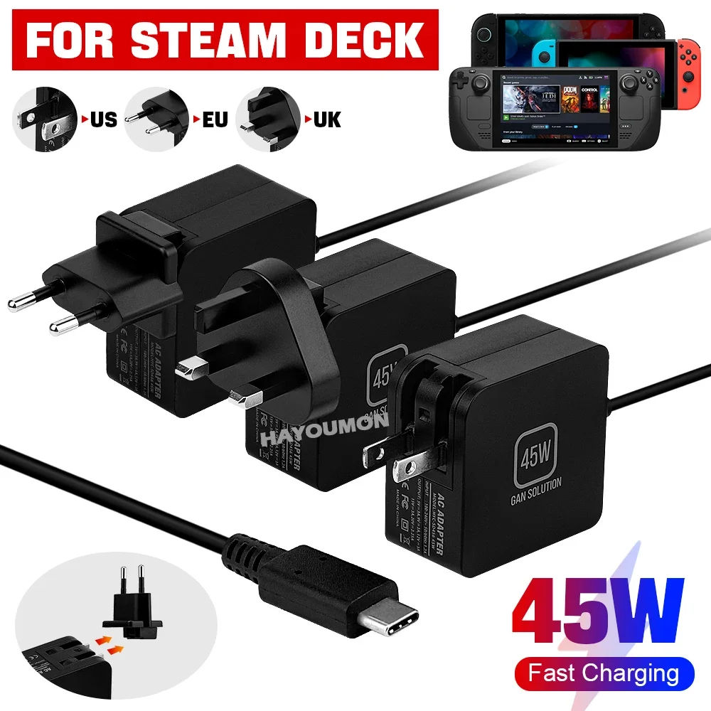 Gaming Accessories Uk - Быстрое зарядное устройство 45 Вт с