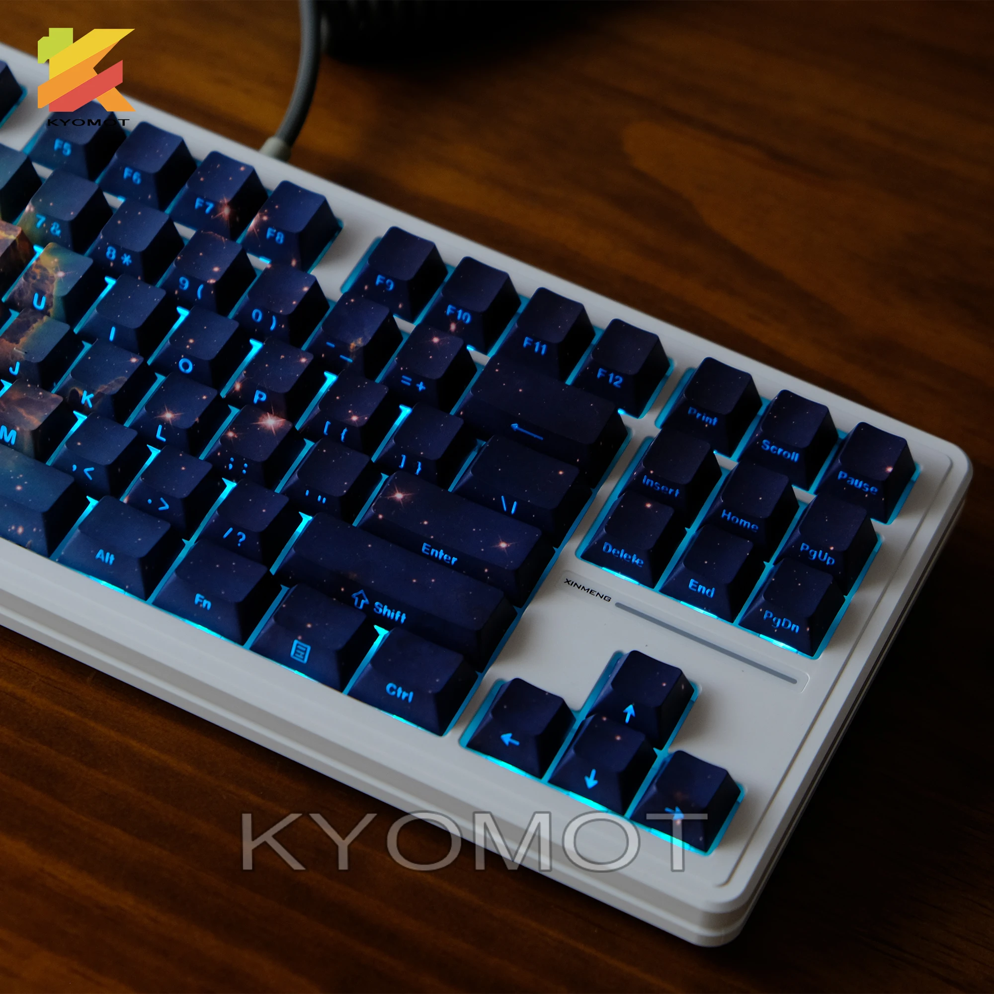 Gaming Accessories Uk - 135 клавиш PBT с боковым принтом,