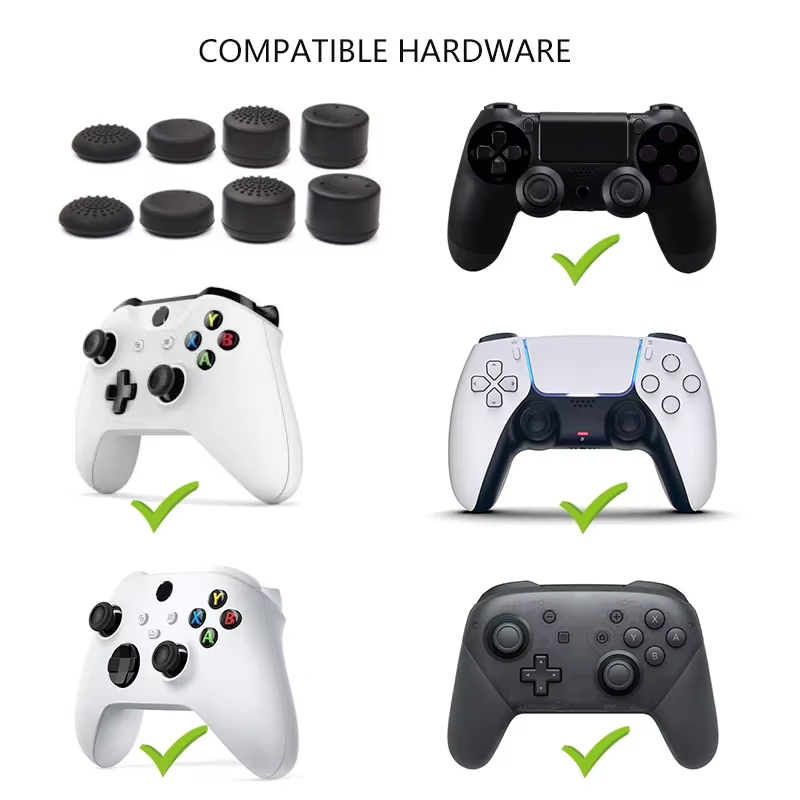 8 шт., силиконовая аналоговая  – обзор и цена Gaming Accessories Ps4