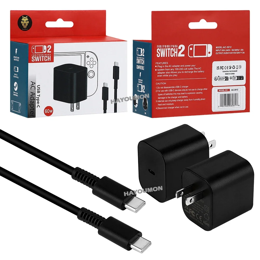 Сетевой адаптер Type-C 60 Вт ( – обзор и цена Gaming Accessories Uk