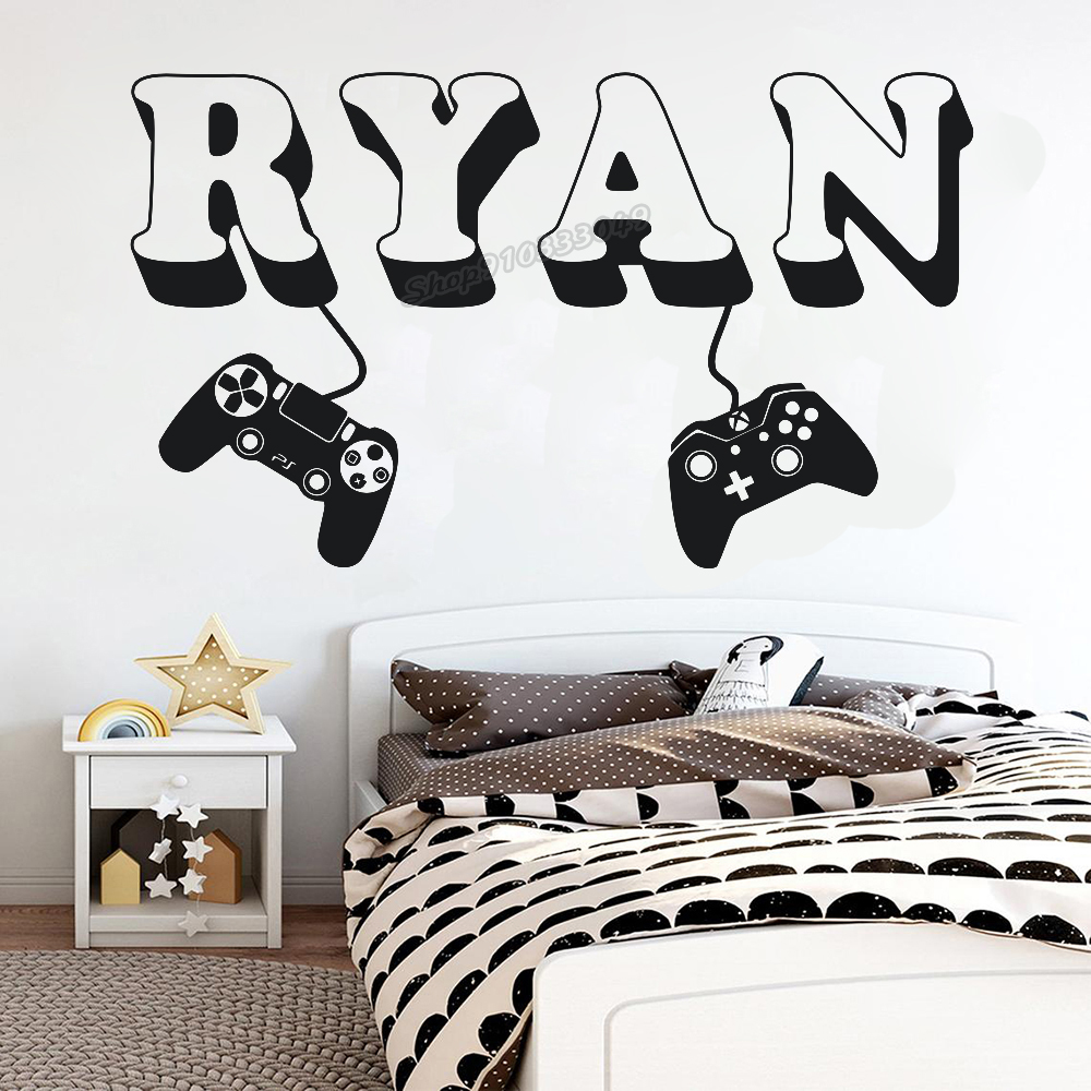 Наклейка на стену для геймера, – обзор и цена Gaming Accessories Wall