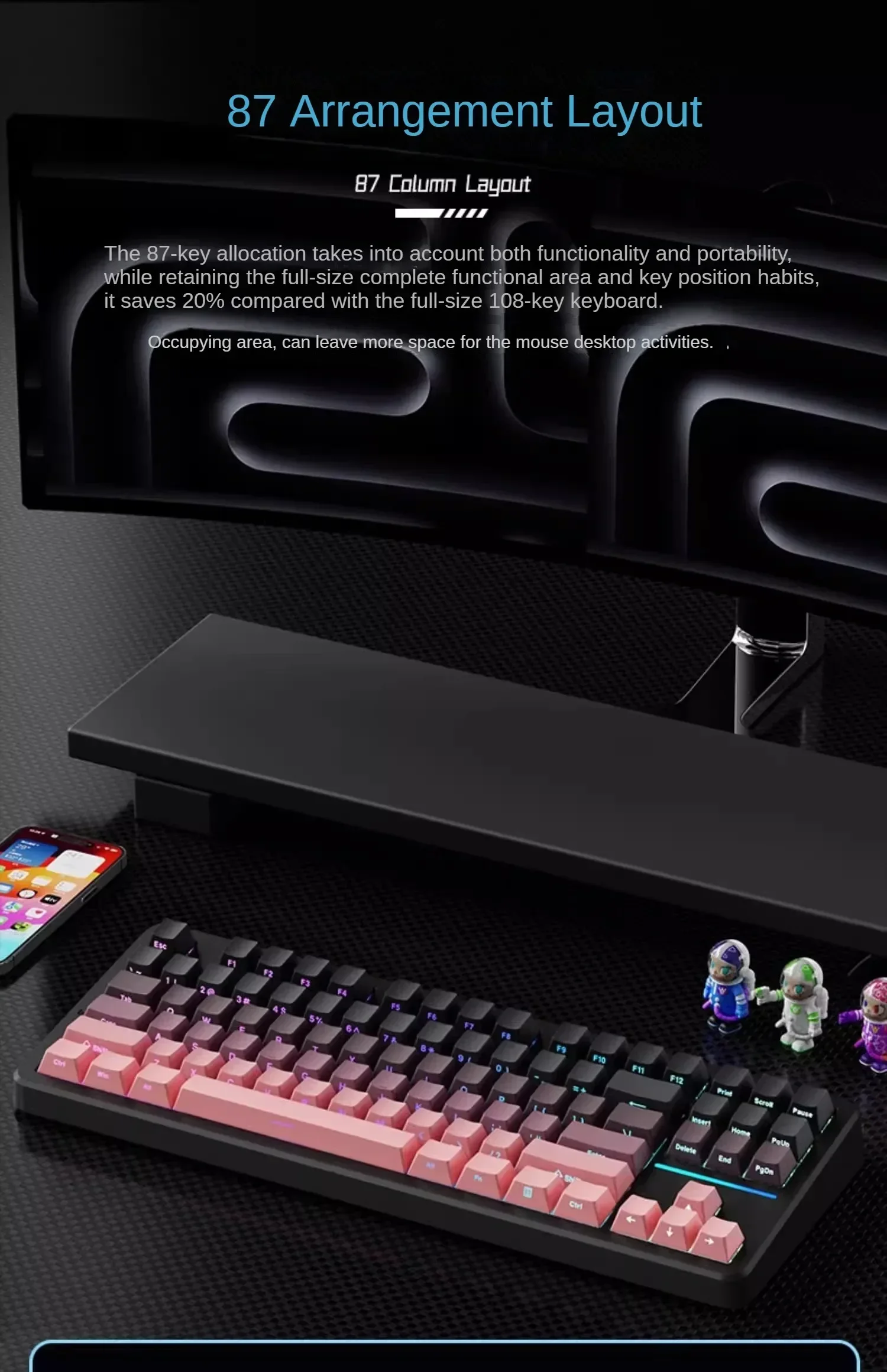 EWEADN X87 Silentteffect Механ – обзор и цена Gaming Accessories Uk